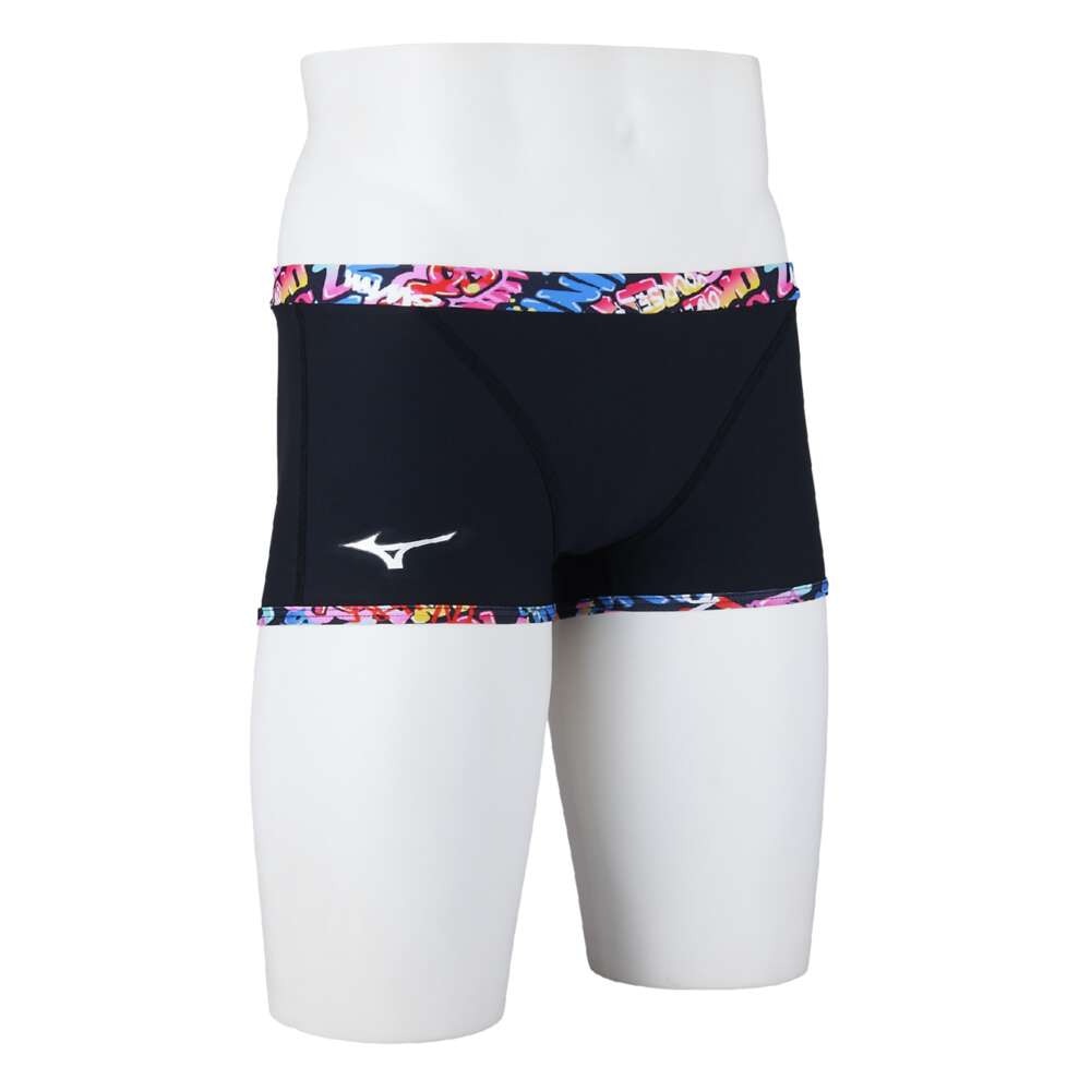 ミズノ（MIZUNO）（メンズ）競泳水着 メンズ 水泳 競泳練習用 ショートスパッツ N2MBB58796 ブラック