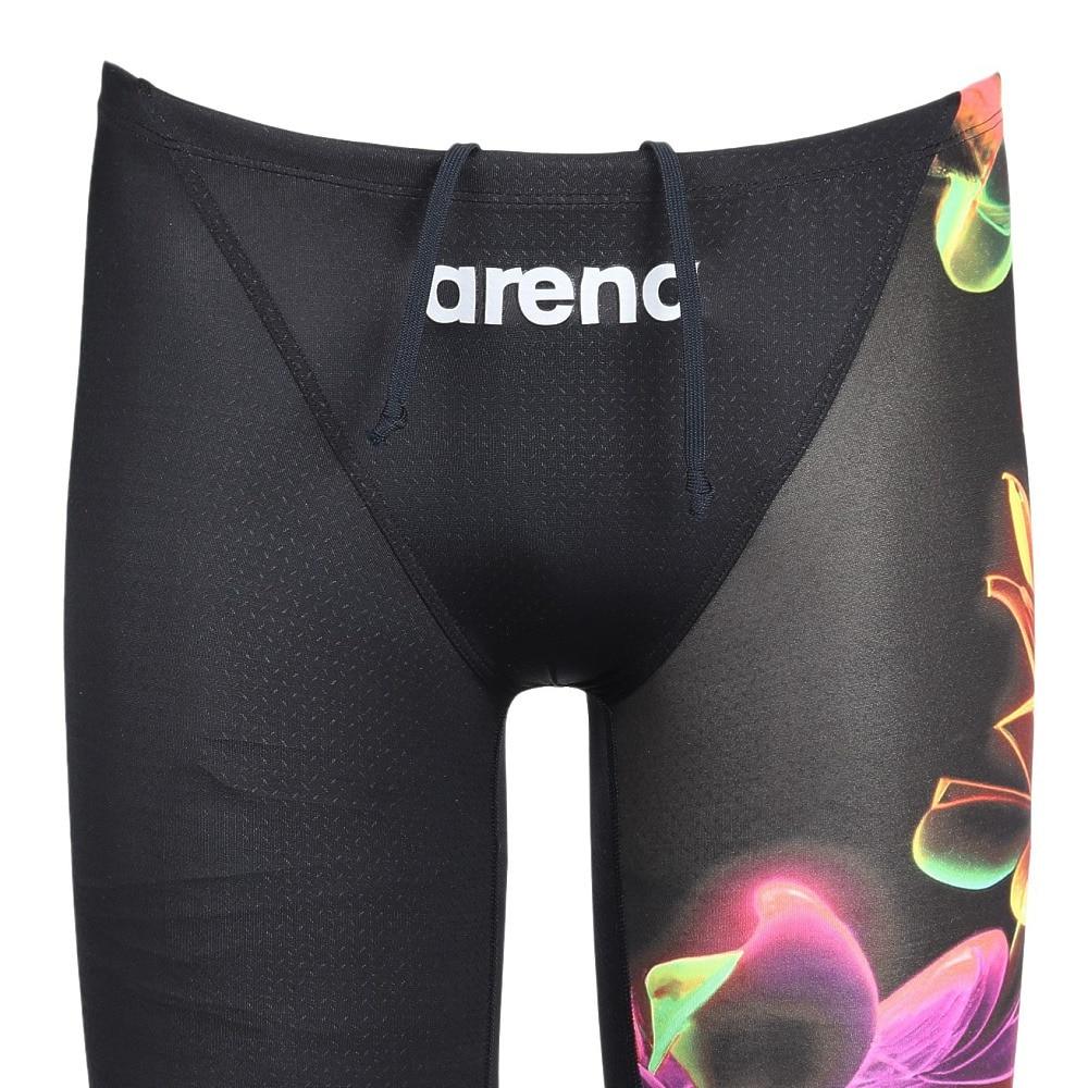 アリーナ（ARENA）（メンズ）競泳水着 水泳 クアアドバンスド レーシングスパッツ WA承認モデル ブラック×ピンク  S-LLサイズ  AS5SRC21M BKPK