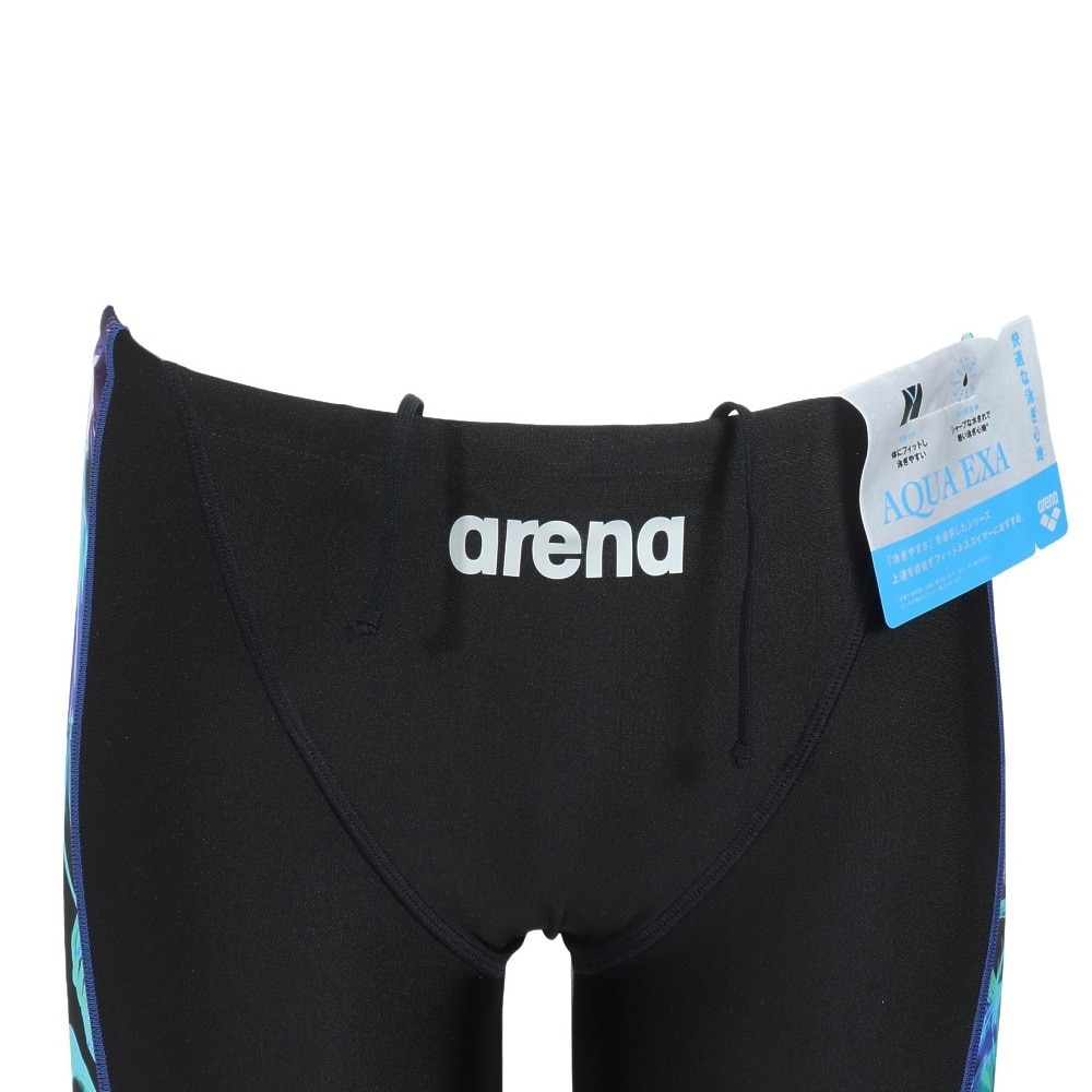 アリーナ（ARENA）（メンズ）競泳水着 水泳 フィットネス スパッツ AS5SWF60M BKBL