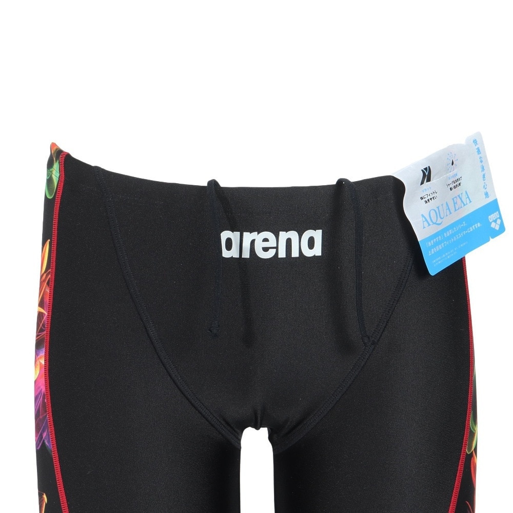 アリーナ（ARENA）（メンズ）競泳水着 水泳 フィットネス スパッツ AS5SWF60M BKRD