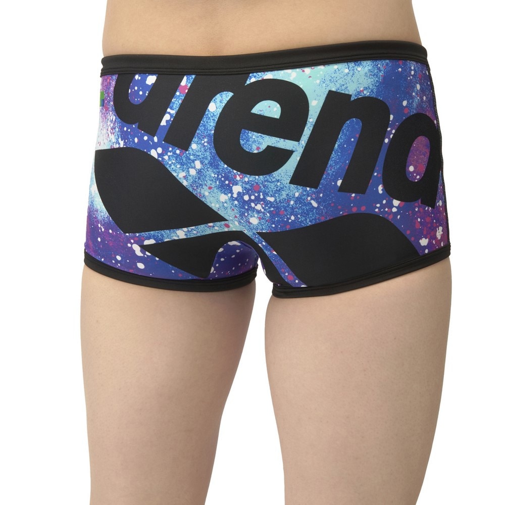 アリーナ（ARENA）（メンズ）競泳水着 メンズ 水泳 トレーニング スパッツ AS5SWM23M BK02