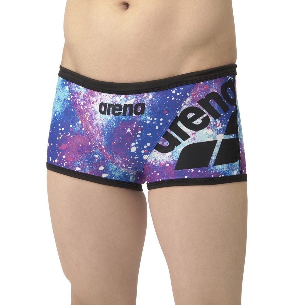 アリーナ（ARENA）（メンズ）競泳水着 メンズ 水泳 トレーニング スパッツ AS5SWM23M BK02