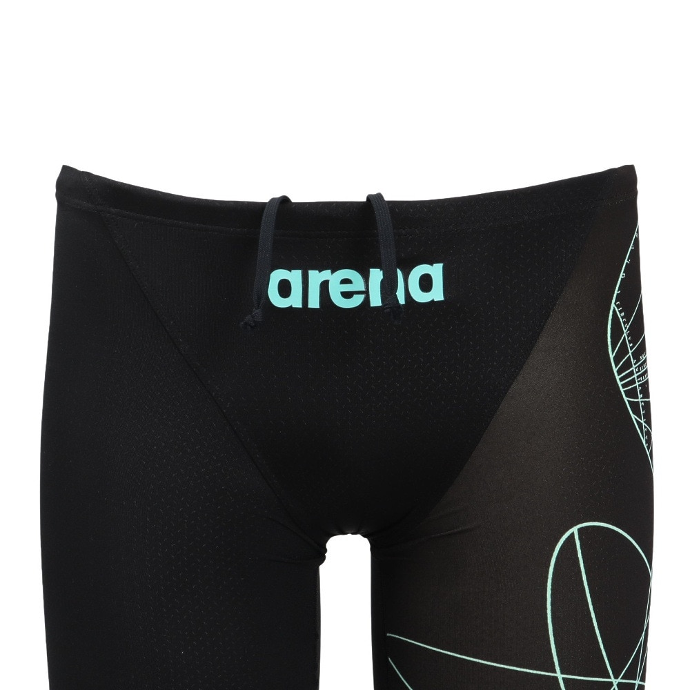 アリーナ（ARENA）（メンズ）競泳水着 水泳 レ－シングスパッツ ハ－フレッグ WA承認モデル AS5FRC22M BKBL