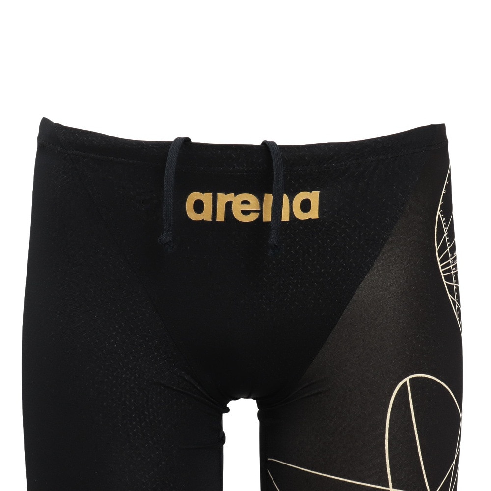 アリーナ（ARENA）（メンズ）競泳水着 水泳 レ－シングスパッツ ハ－フレッグ WA承認モデル AS5FRC22M BKGD