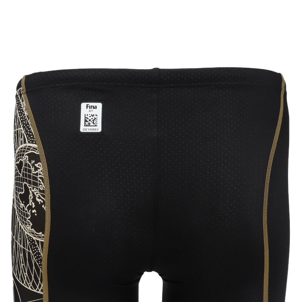 アリーナ（ARENA）（メンズ）競泳水着 水泳 レ－シングスパッツ ハ－フレッグ WA承認モデル AS5FRC22M BKGD