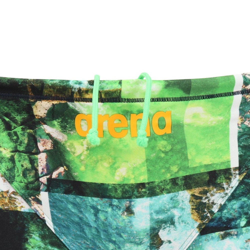 アリーナ（ARENA）（メンズ）競泳水着 メンズ 水泳 トレーニングスパッツ ショートレッグ AS5FWM06M GROR