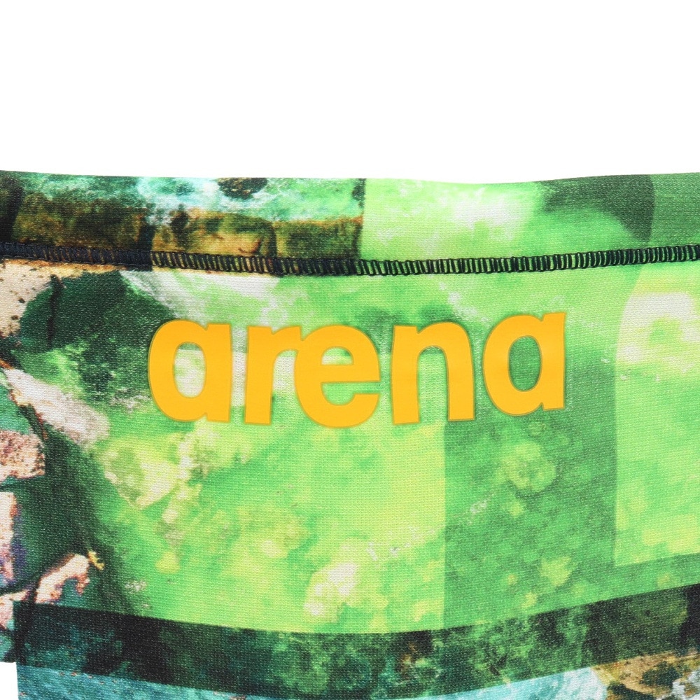 アリーナ（ARENA）（メンズ）競泳水着 メンズ 水泳 トレーニングスパッツ ショートレッグ AS5FWM06M GROR