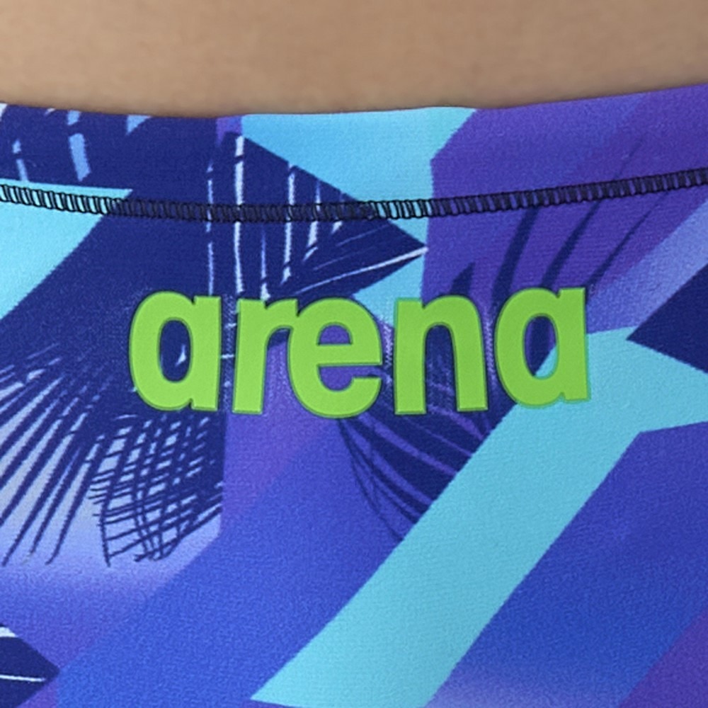 アリーナ（ARENA）（メンズ）競泳水着 メンズ 水泳 トレーニングスパッツ ショートレッグ AS5FWM26M BLNV