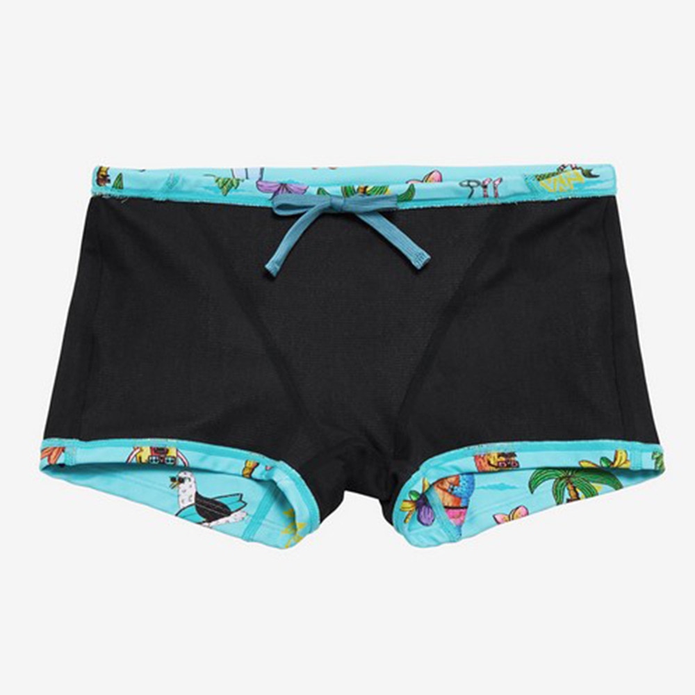 スピード（SPEEDO）（メンズ）競泳水着 メンズ 水泳 モルガターンズ ボックス ターコイズ S-Lサイズ ST52551MU TQ 練習用 トレーニング水着 総柄