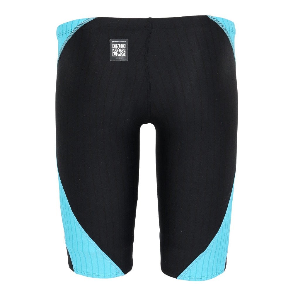 アリーナ（ARENA）（メンズ）競泳水着 メンズ 水泳 レーシングスパッツ ハーフレッグ WA承認モデル 黒×青 S-3Lサイズ AS6SRC54M BKBL 公式大会 レース