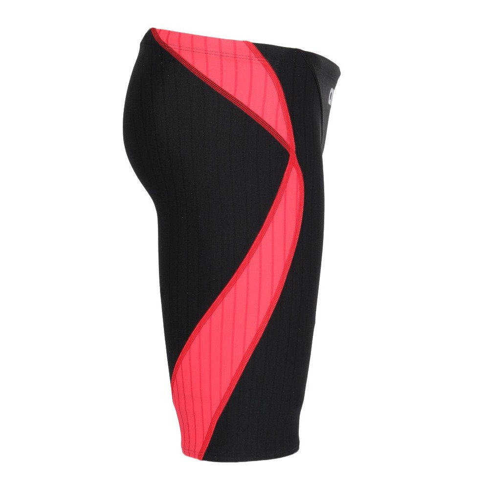 アリーナ（ARENA）（メンズ）競泳水着 メンズ 水泳 レーシングスパッツ ハーフレッグ WA承認モデル 黒×赤 S-3Lサイズ AS6SRC54M BKRD 公式大会 レース