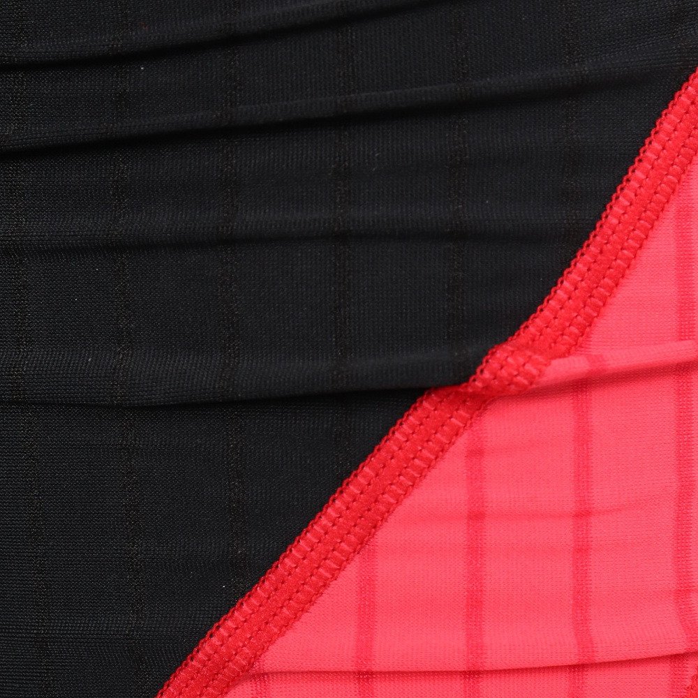 アリーナ（ARENA）（メンズ）競泳水着 メンズ 水泳 レーシングスパッツ ハーフレッグ WA承認モデル 黒×赤 S-3Lサイズ AS6SRC54M BKRD 公式大会 レース