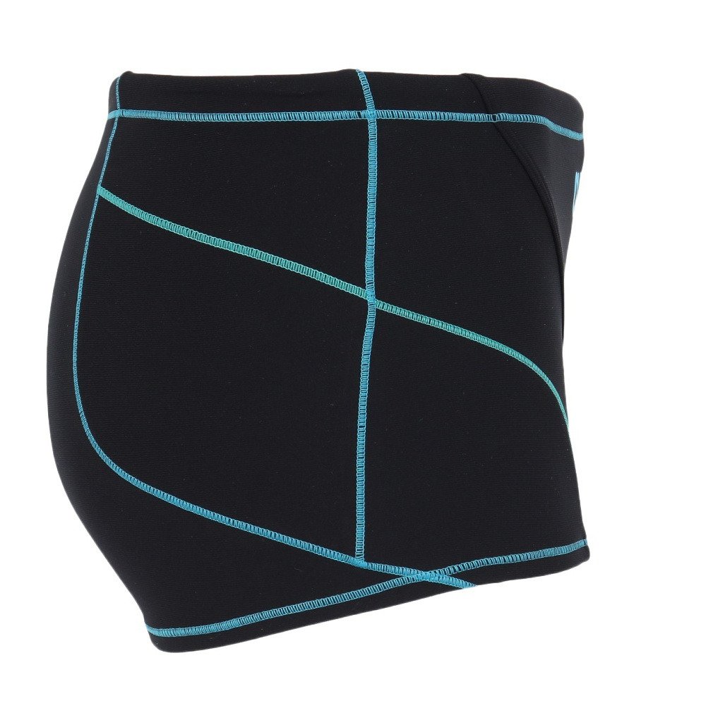 アリーナ（ARENA）（メンズ）競泳水着 メンズ 水泳 タフスーツ トレーニングスパッツ ショートレッグ 黒×青 S-LLサイズ AS6SWM04M BKBL