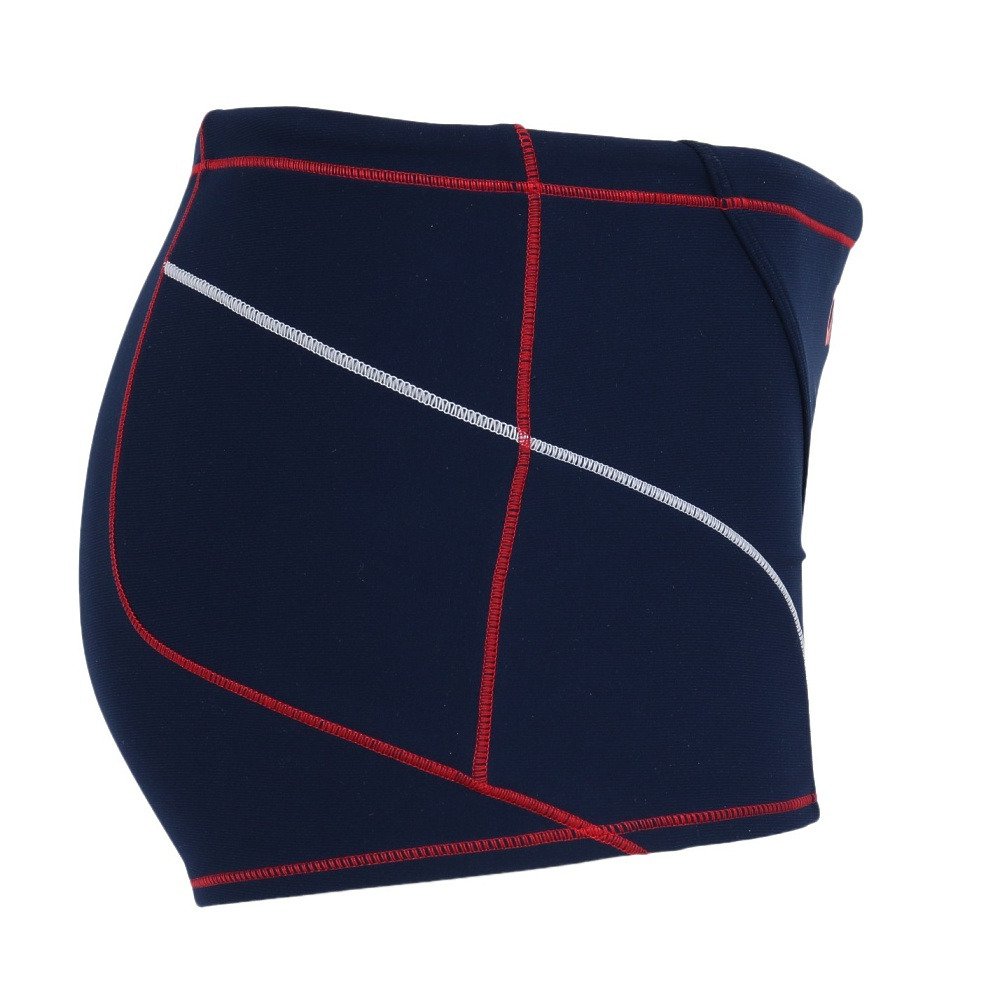 アリーナ（ARENA）（メンズ）競泳水着 メンズ 水泳 タフスーツ トレーニングスパッツ ショートレッグ 紺×赤 S-LLサイズ AS6SWM04M NVRD