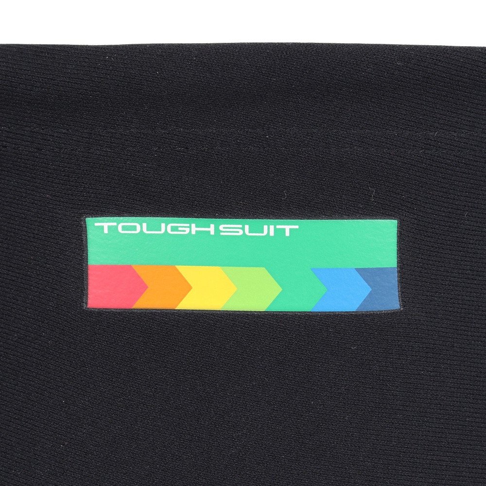 アリーナ（ARENA）（メンズ）競泳水着 メンズ 水泳 タフスーツ トレーニングスパッツ ハーフレッグ 黒×赤 S-3Lサイズ AS6SWM08M BKRD