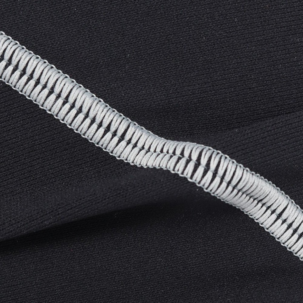 アリーナ（ARENA）（メンズ）競泳水着 メンズ 水泳 タフスーツ トレーニングスパッツ ハーフレッグ 黒×シルバー S-3Lサイズ AS6SWM08M BKSL