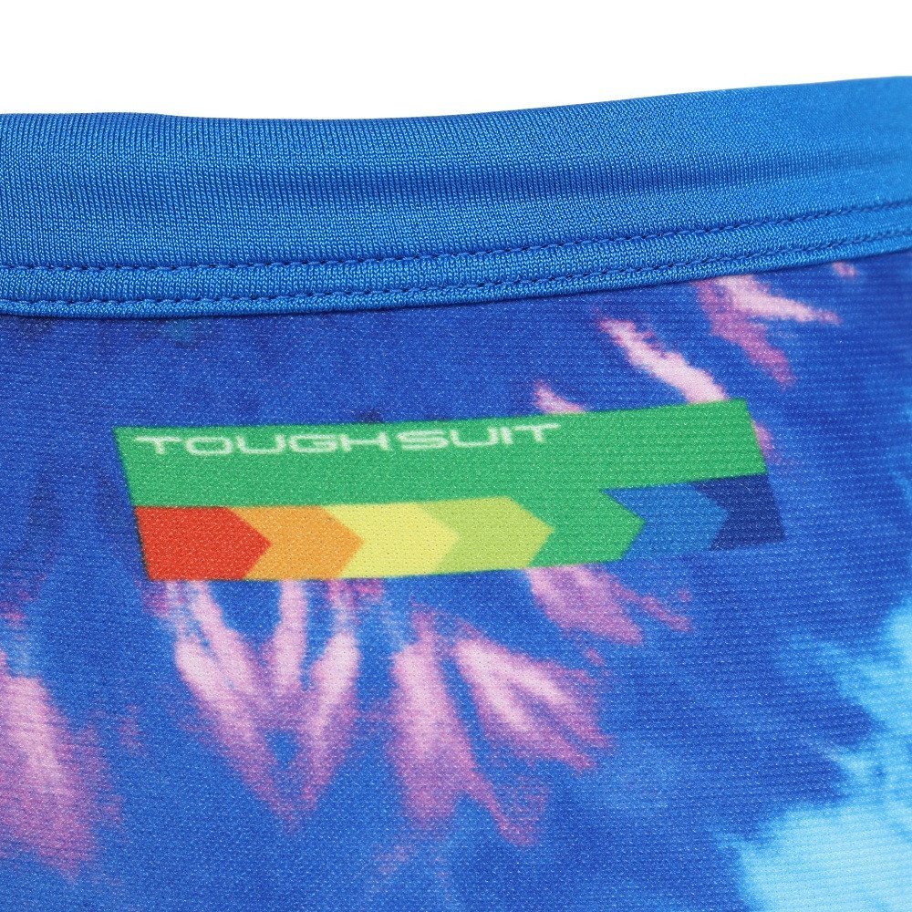 アリーナ（ARENA）（メンズ）競泳水着 メンズ 水泳 タフスーツ トレーニングスパッツ ショートレッグ 緑×紫 M-LLサイズ AS6SWM14M GRPP