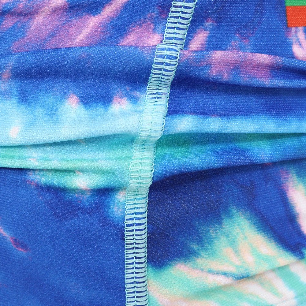 アリーナ（ARENA）（メンズ）競泳水着 メンズ 水泳 タフスーツ トレーニングスパッツ ショートレッグ 緑×紫 M-LLサイズ AS6SWM14M GRPP