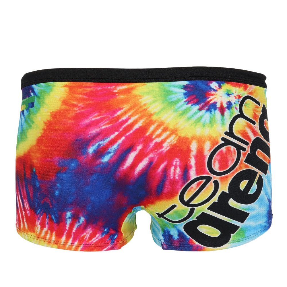 アリーナ（ARENA）（メンズ）競泳水着 メンズ 水泳 タフスーツ トレーニングスパッツ ショートレッグ 黄×青 M-LLサイズ AS6SWM14M YLBL