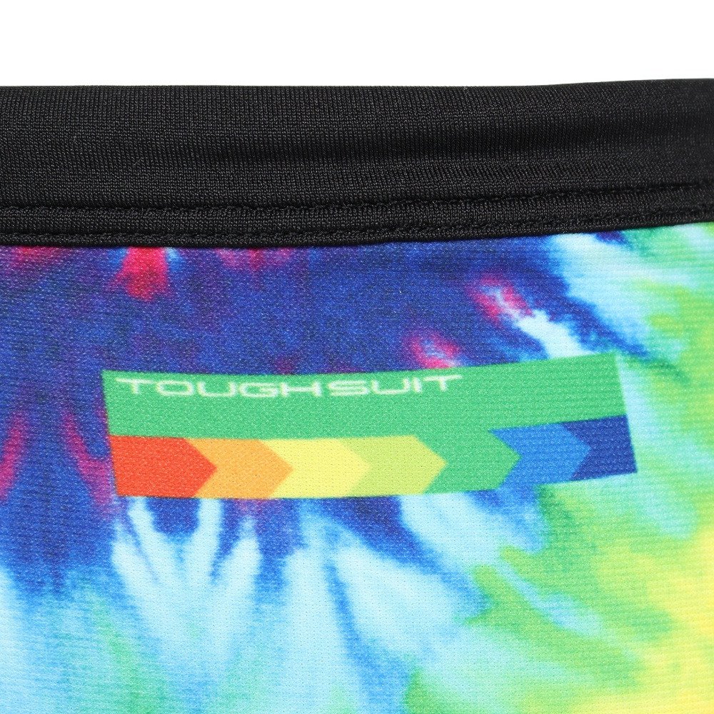 アリーナ（ARENA）（メンズ）競泳水着 メンズ 水泳 タフスーツ トレーニングスパッツ ショートレッグ 黄×青 M-LLサイズ AS6SWM14M YLBL