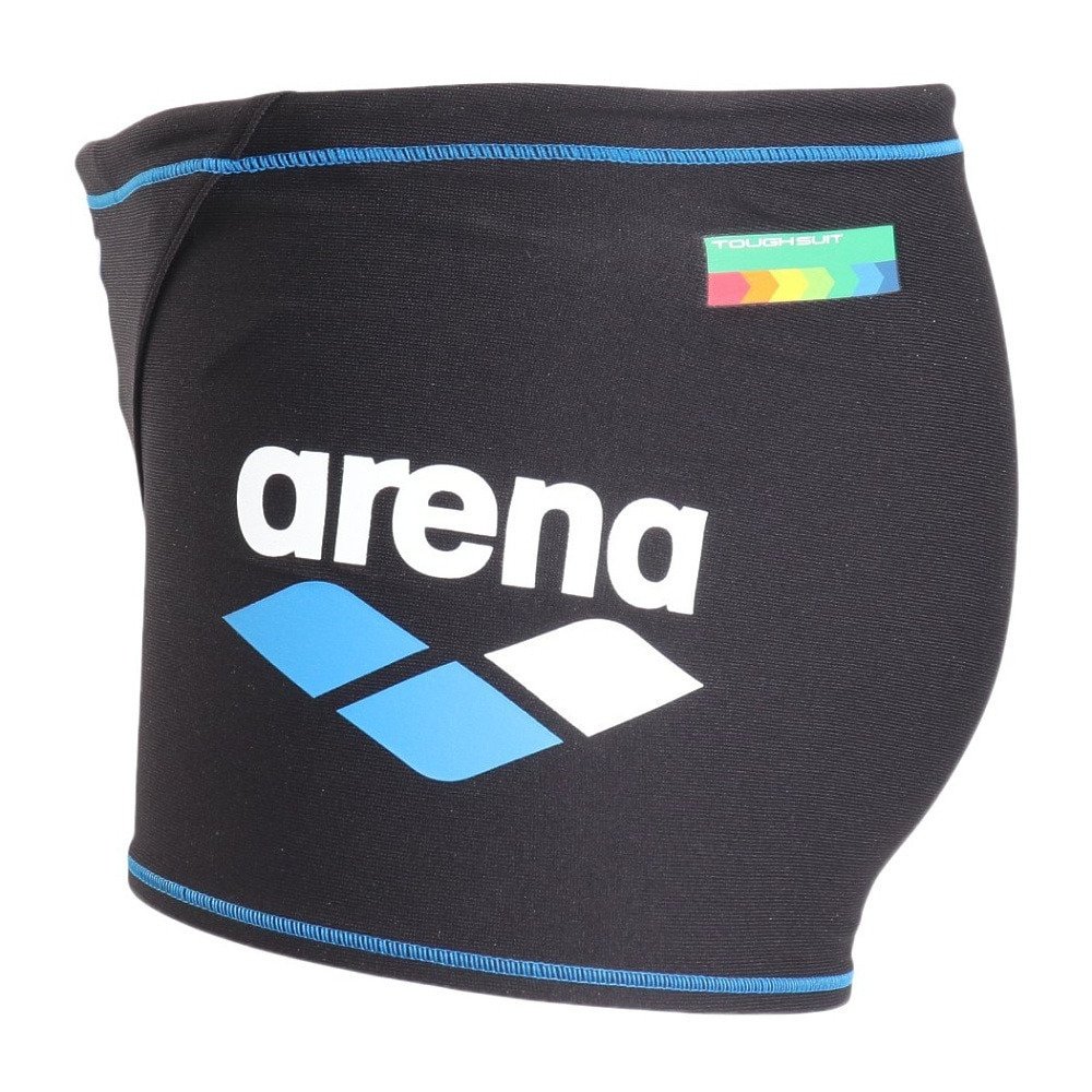 アリーナ（ARENA）（メンズ）競泳水着 メンズ 水泳 タフスーツ トレーニングスパッツ ショートレッグ 黒×青 SS-3Lサイズ SAR-4104 BKBU