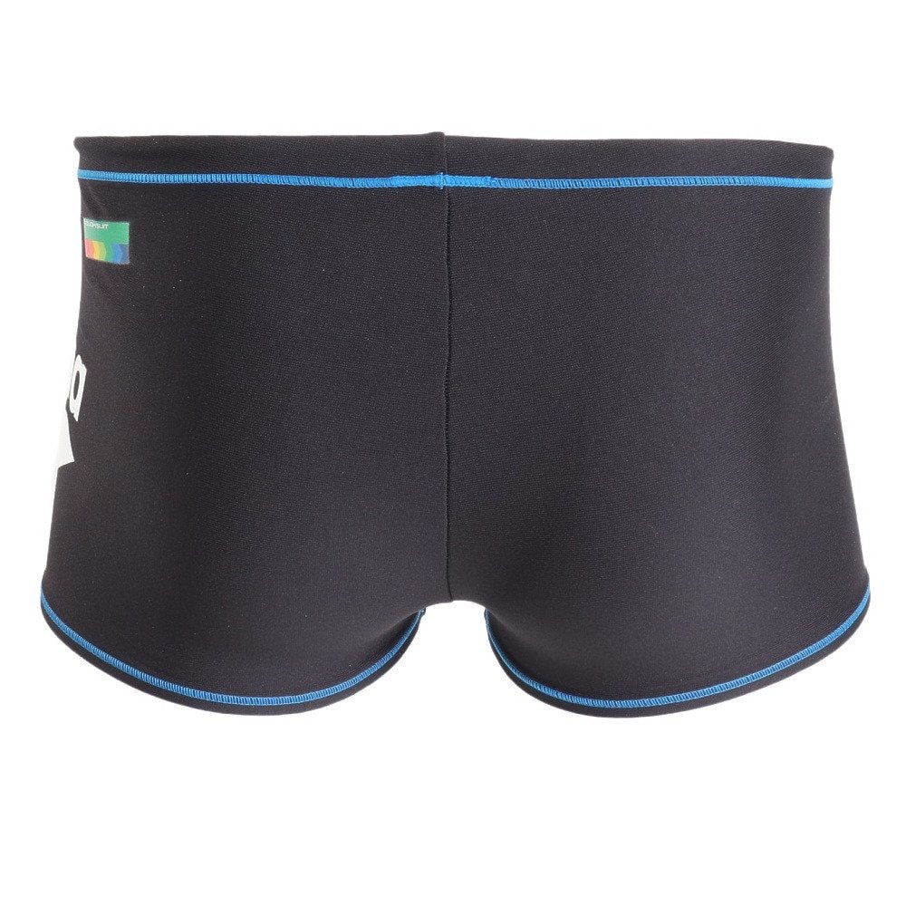 アリーナ（ARENA）（メンズ）競泳水着 メンズ 水泳 タフスーツ トレーニングスパッツ ショートレッグ 黒×青 SS-3Lサイズ SAR-4104 BKBU