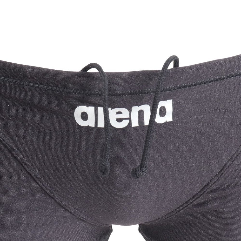 アリーナ（ARENA）（メンズ）競泳水着 メンズ 水泳 タフスーツ トレーニングスパッツ ショートレッグ 黒×シルバー SS-3Lサイズ SAR-4104 BKSV