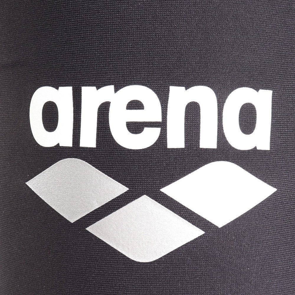 アリーナ（ARENA）（メンズ）競泳水着 メンズ 水泳 タフスーツ トレーニングスパッツ ショートレッグ 黒×シルバー SS-3Lサイズ SAR-4104 BKSV