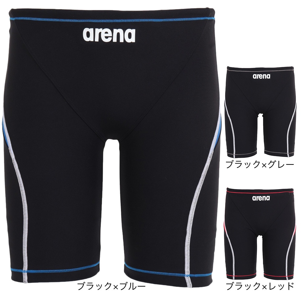 アリーナ（ARENA）（メンズ）水着 メンズ 水泳 タフスーツ TOUGHSUIT スパッツ フィットネス トレーニング SAR-3100 BKGY