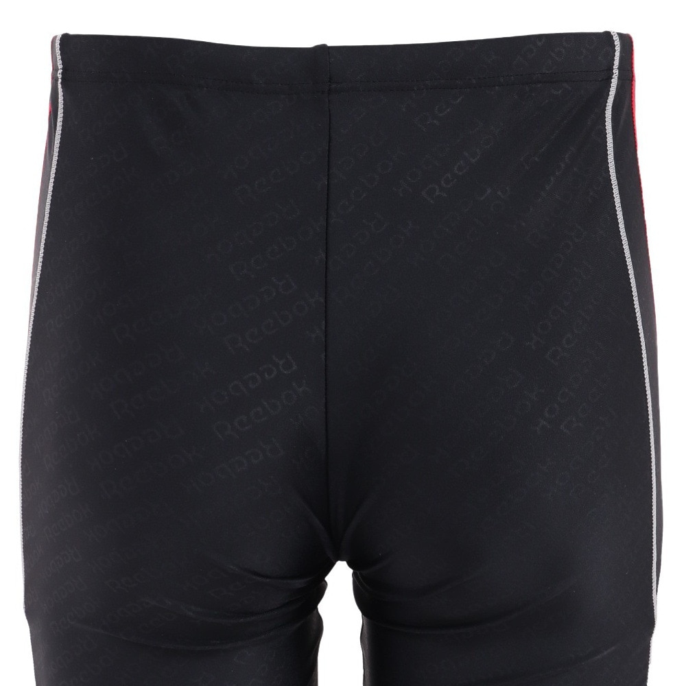リーボック（REEBOK）（メンズ）水着 メンズ 水泳 エンボス加工 スパッツ 420756-C-BK