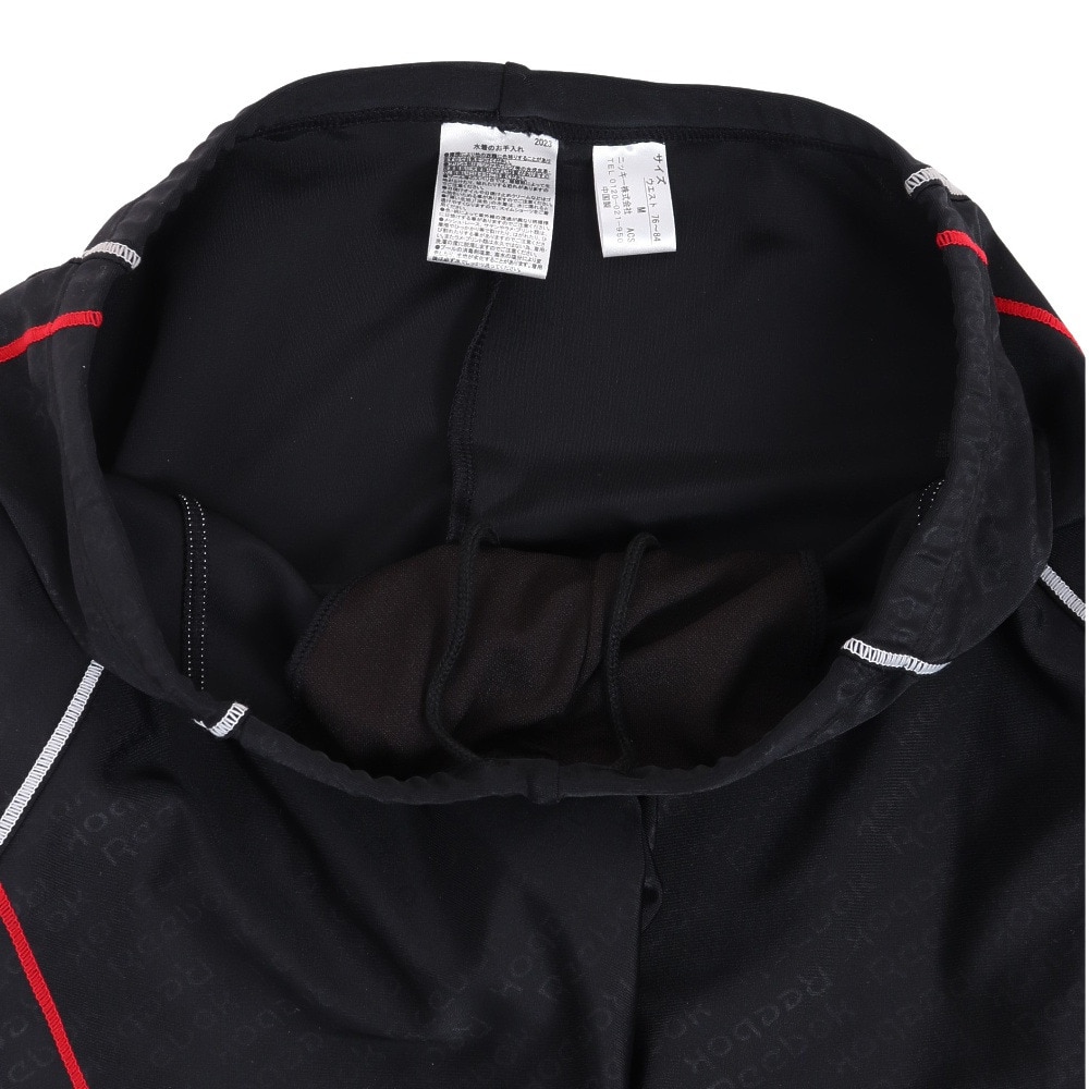 リーボック（REEBOK）（メンズ）水着 メンズ 水泳 エンボス加工 スパッツ 420756-C-BK