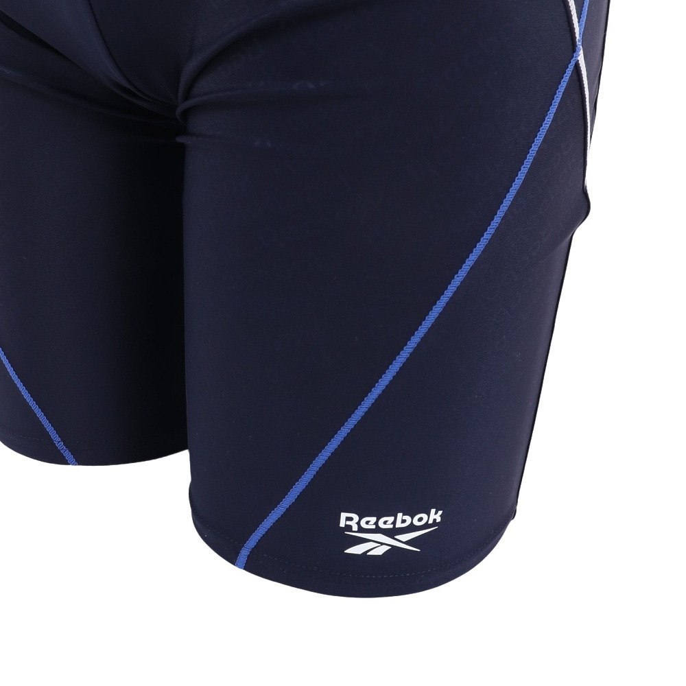 リーボック（REEBOK）（メンズ）水着 メンズ 水泳 エンボス加工 スパッツ 420756-C-NV