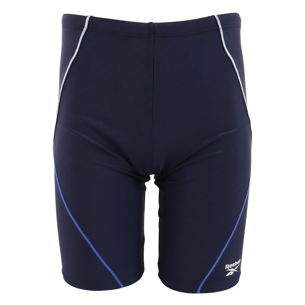 リーボック（REEBOK）（メンズ）水着 メンズ 水泳 エンボス加工 スパッツ 420756-C-NV