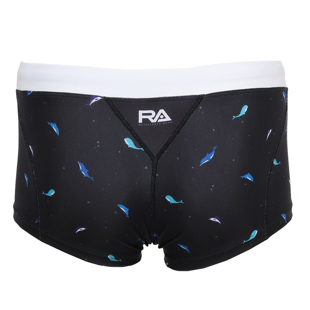 RA（RA）（メンズ）水着 メンズ 水泳 ショートボクサー GRAND BLUE RA123-BBLUE BK