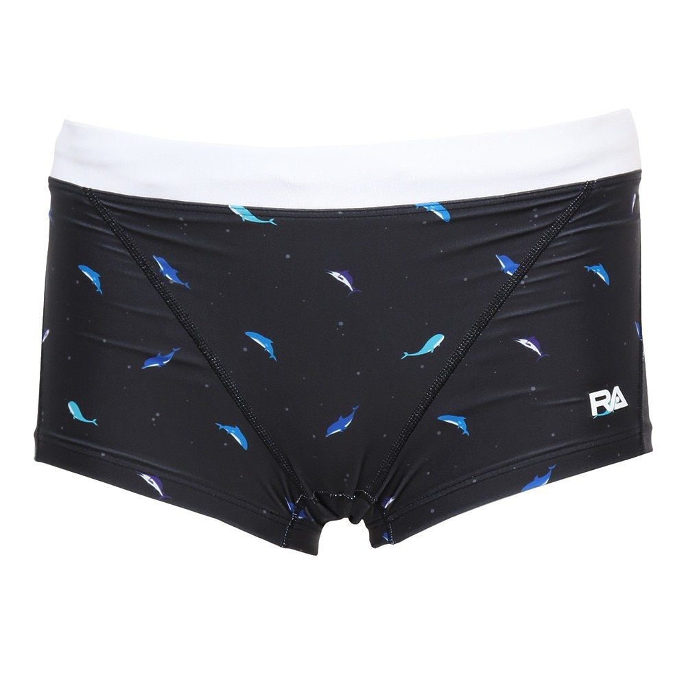 RA（RA）（メンズ）水着 メンズ 水泳 ショートボクサー GRAND BLUE RA123-BBLUE BK