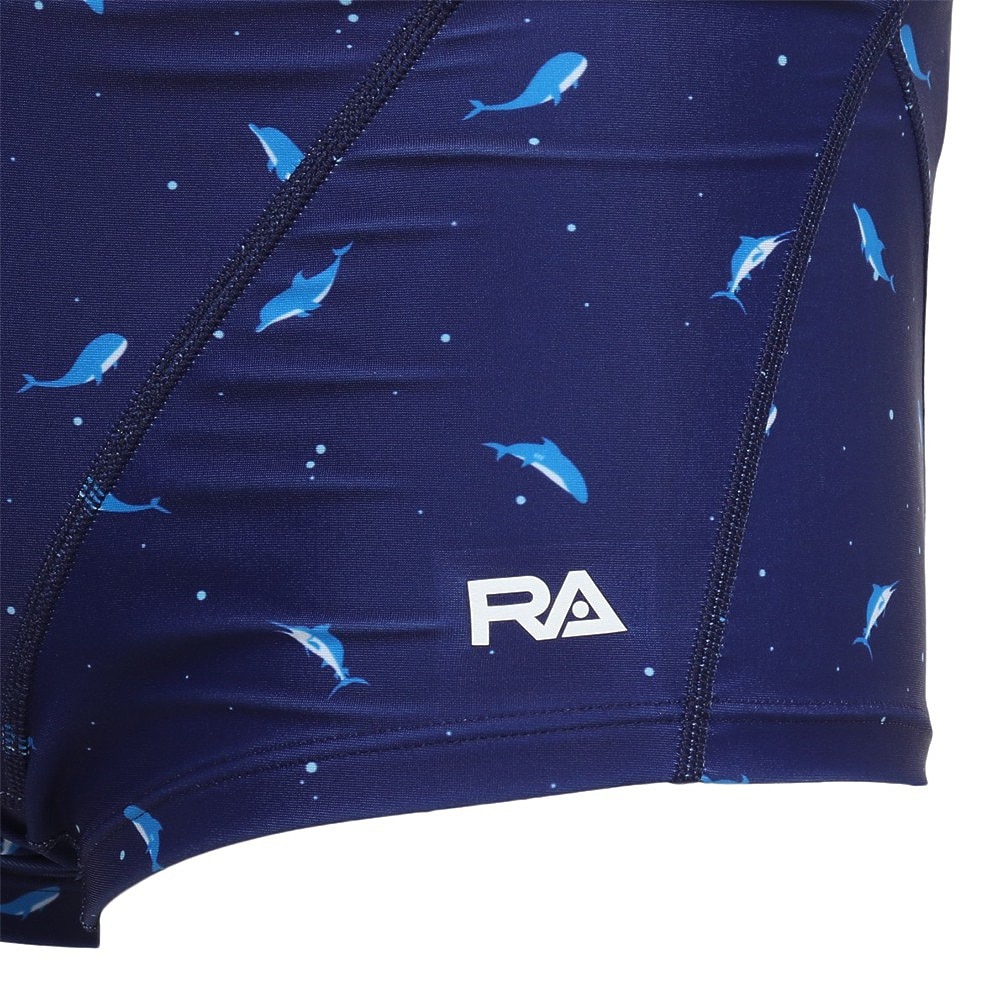 RA（RA）（メンズ）水着 メンズ 水泳 ショートボクサー GRAND BLUE RA123-BBLUE NV