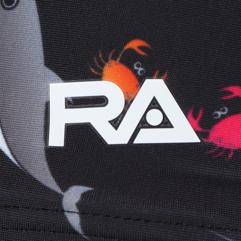 RA（RA）（メンズ）水着 メンズ 水泳 ショートボクサー SEA WORLD RA123-BSEAW BK