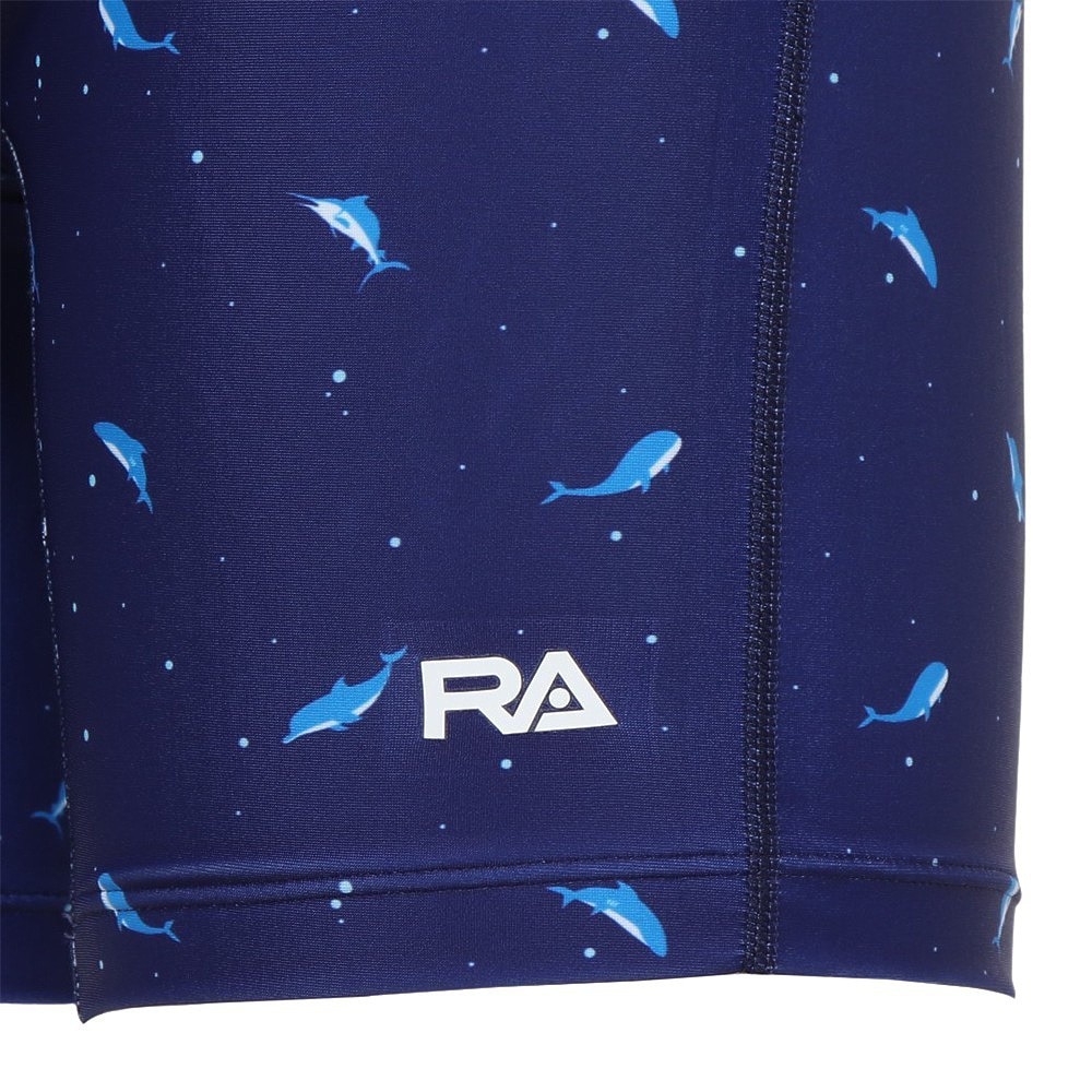RA（RA）（メンズ）水着 メンズ 水泳 ロングボクサー GRAND BLUE RA123-JBLUE NV