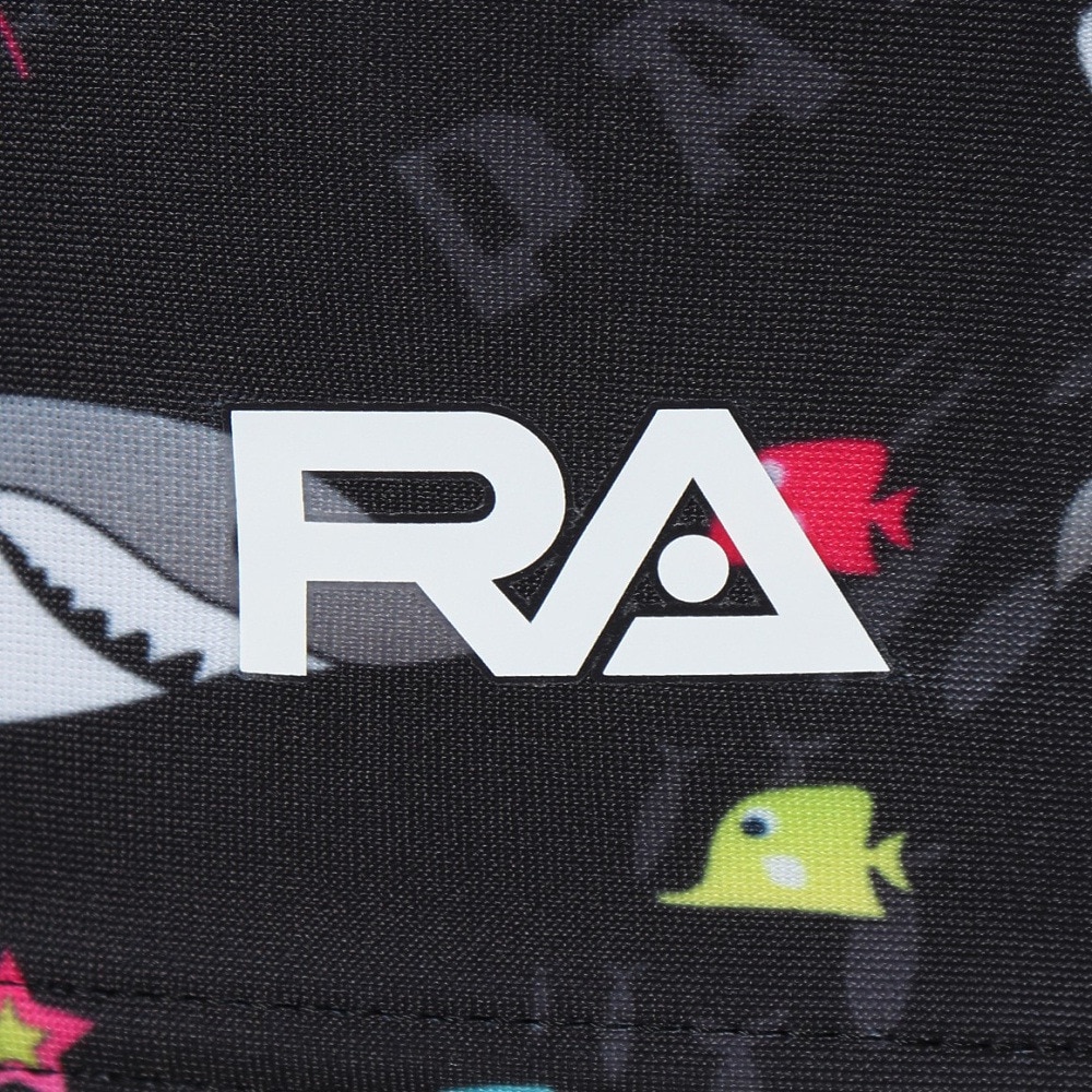 RA（RA）（メンズ）水着 メンズ 水泳 ロングボクサー SEA WORLD RA123-JSEAW BK