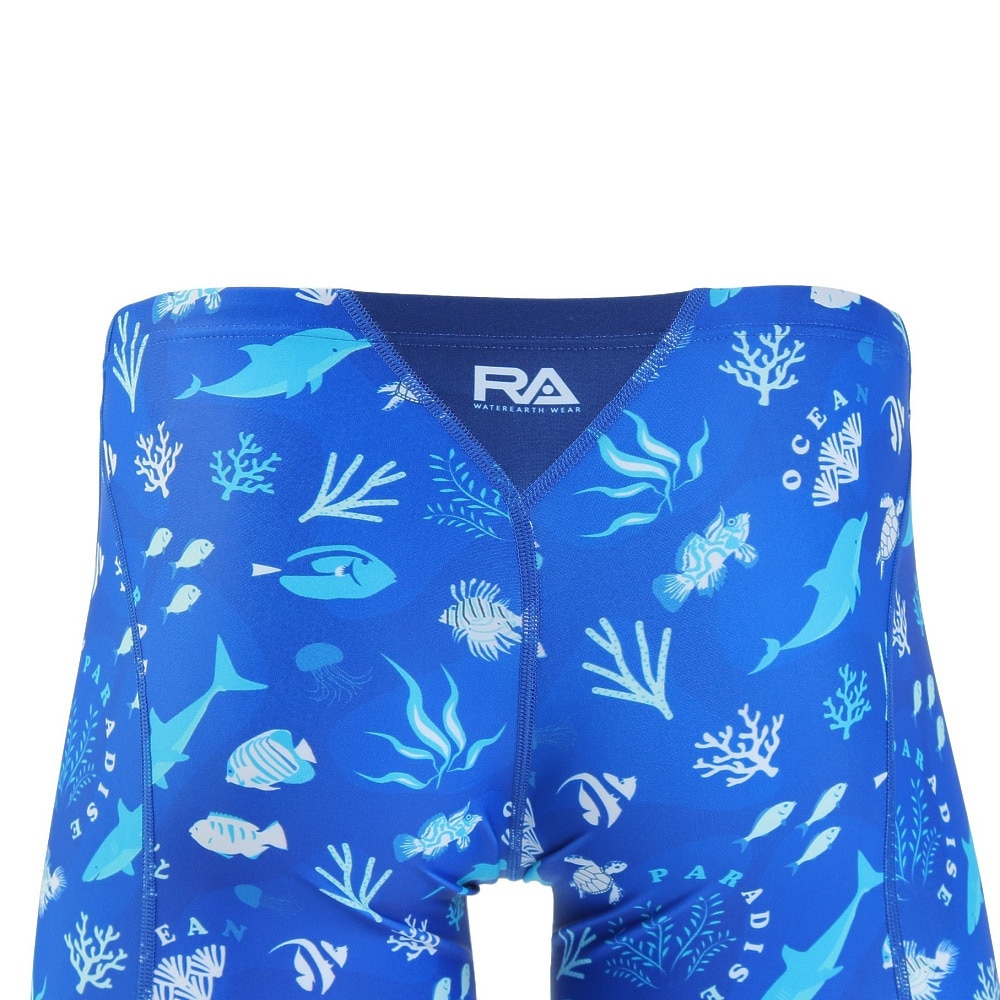 RA（RA）（メンズ）水着 メンズ 水泳 ロングボクサー OCEANPARAD RA523-JOCEN BL