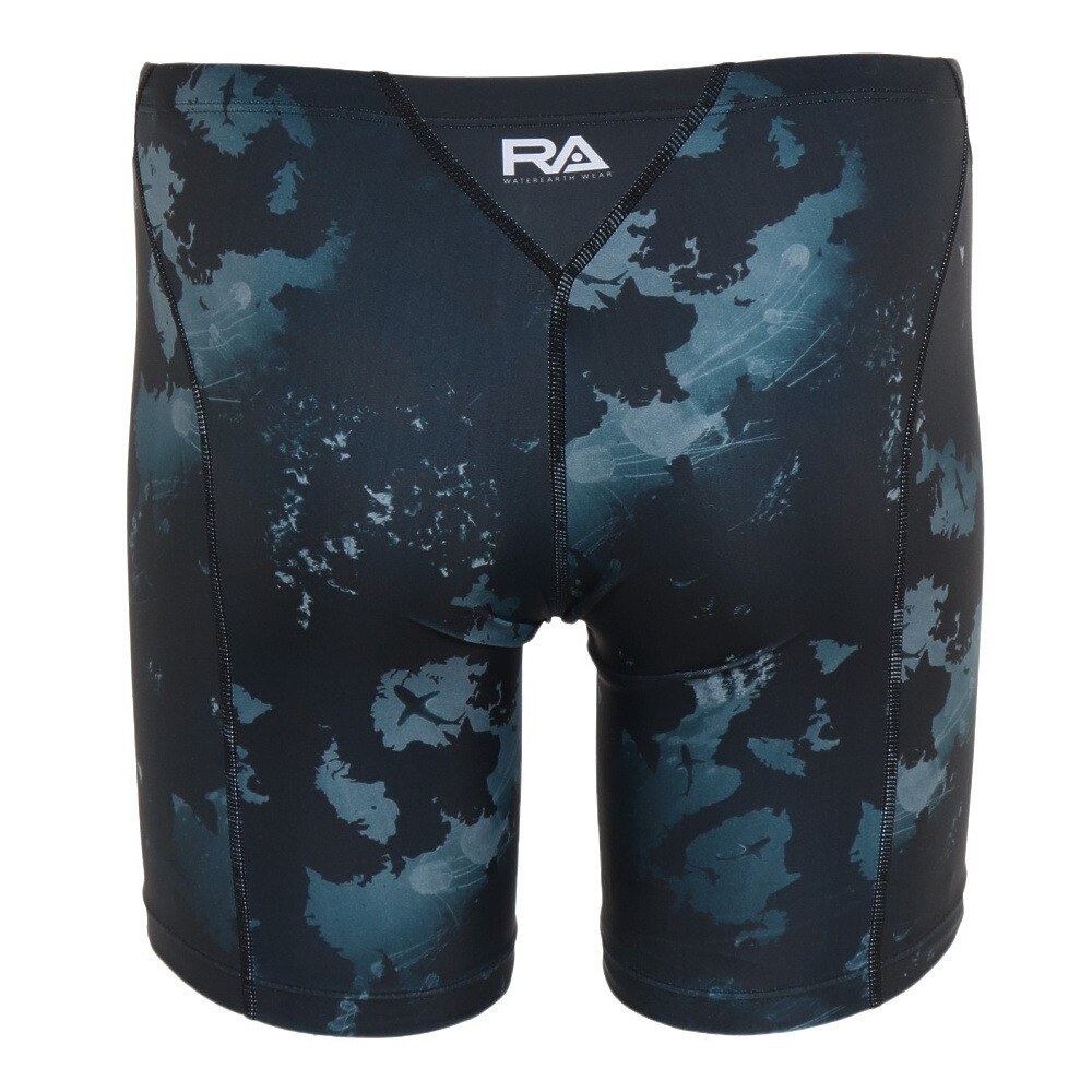 RA（RA）（メンズ）水着 メンズ 水泳 ロングボクサー UNDERWATER RA523-JUNDR BK