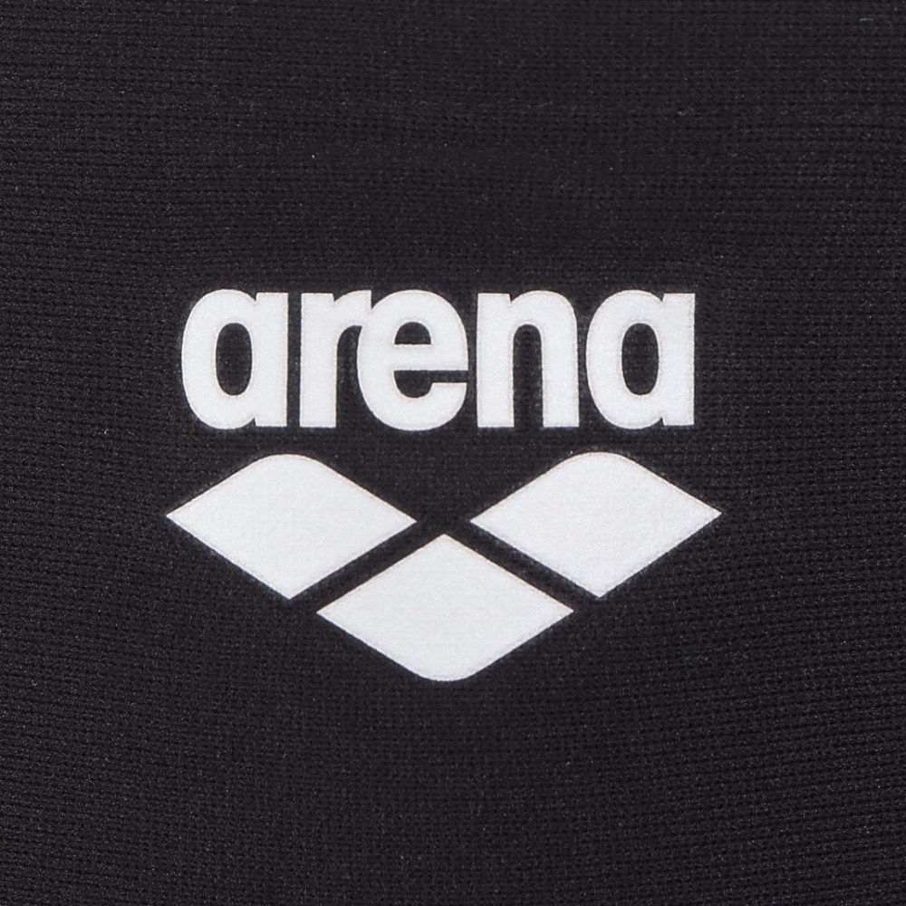 アリーナ（ARENA）（メンズ）水着 メンズ 水泳 フィットネススパッツ ハーフレッグ インナーパンツ付き AS4FWF61M BKBL