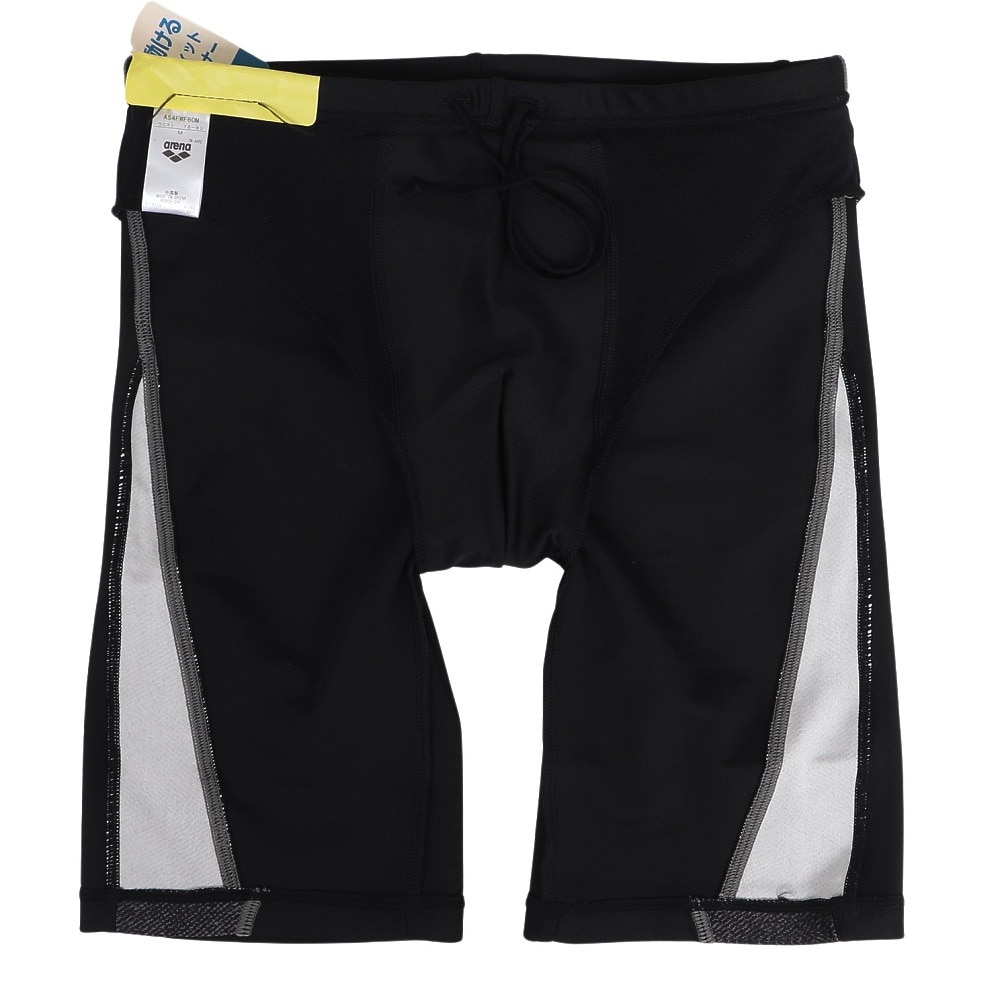 アリーナ（ARENA）（メンズ）水着 メンズ 水泳 フィットネススパッツ ハーフレッグ インナー付き AS4FWF60M BKBK ブラック
