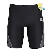 (メンズ)水着 メンズ 水泳 フィットネススパッツ ハーフレッグ インナー付き AS4FWF60M