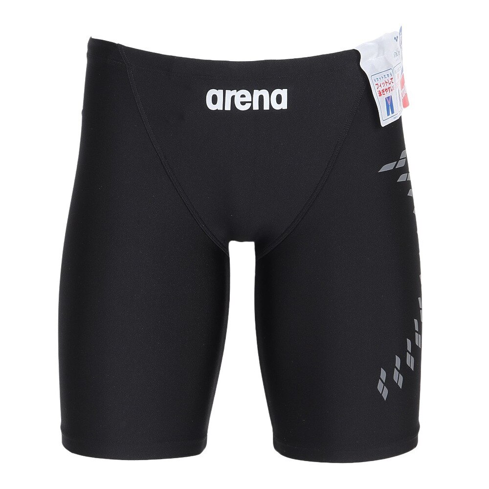 アリーナ（ARENA）（メンズ）水着 メンズ 水泳 アクアエクサ フィットネススパッツ LAR-4301 BKGY ブラック グレー