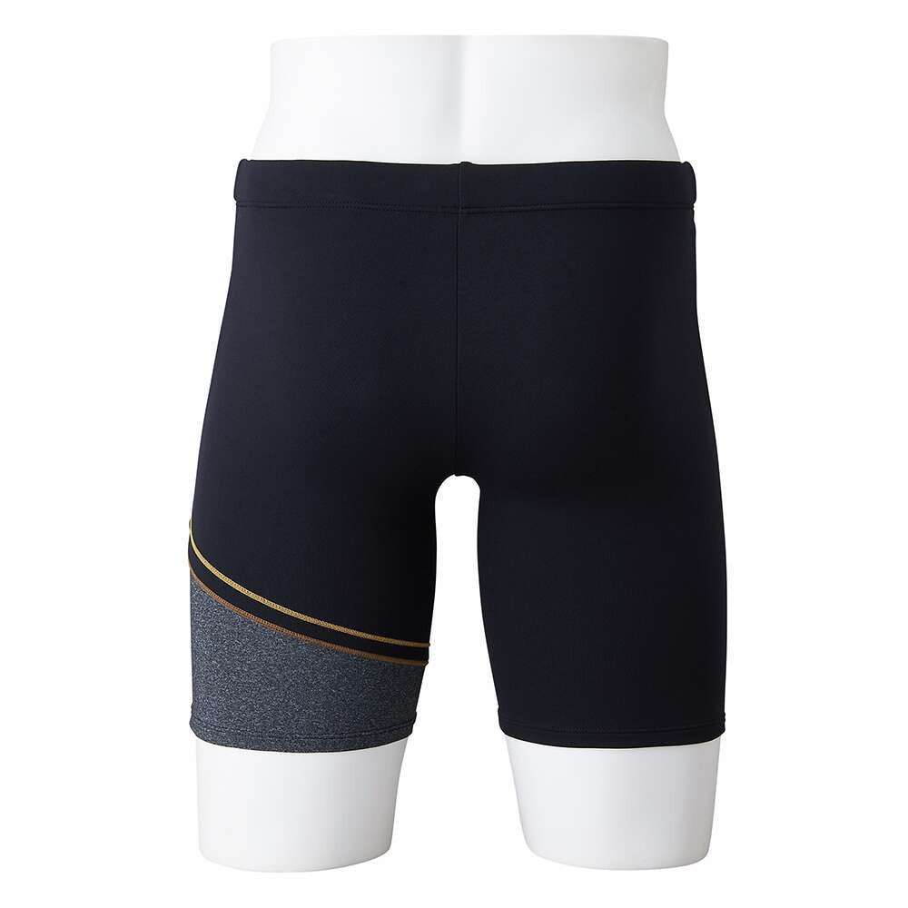 ミズノ（MIZUNO）（メンズ）水着 水泳 アクアフィットネス用 FM ハーフスパッツ 立体カップ付 大きいサイズ N2JBB19395