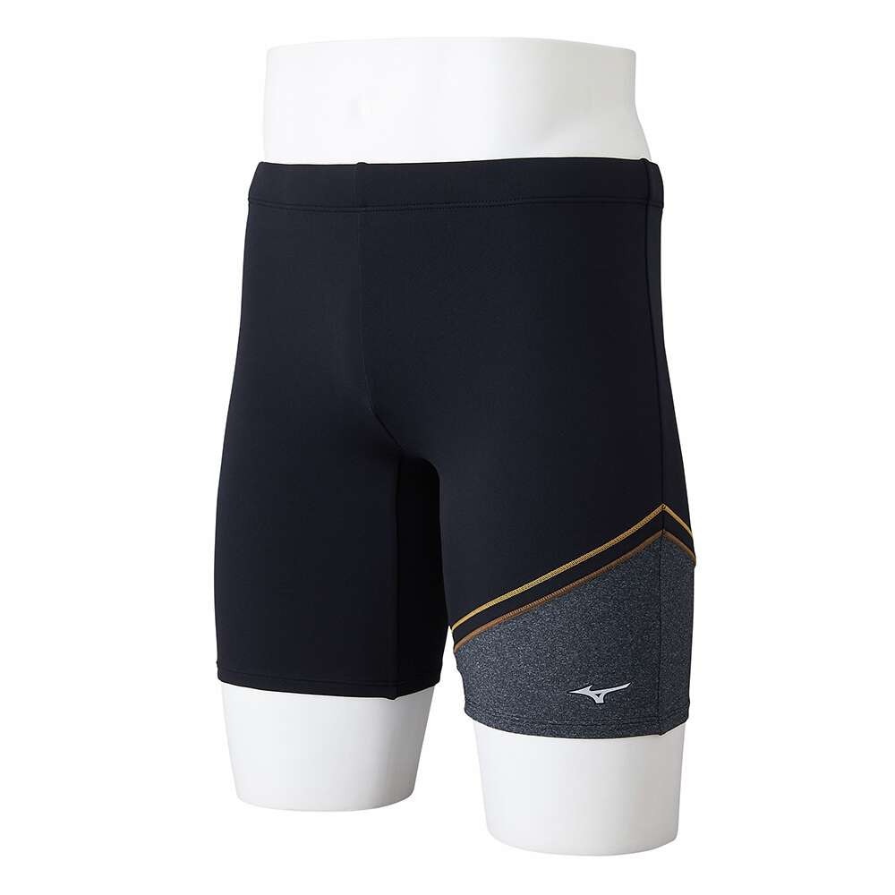 ミズノ（MIZUNO）（メンズ）水着 水泳 アクアフィットネス用 FM ハーフスパッツ 立体カップ付 大きいサイズ N2JBB19395
