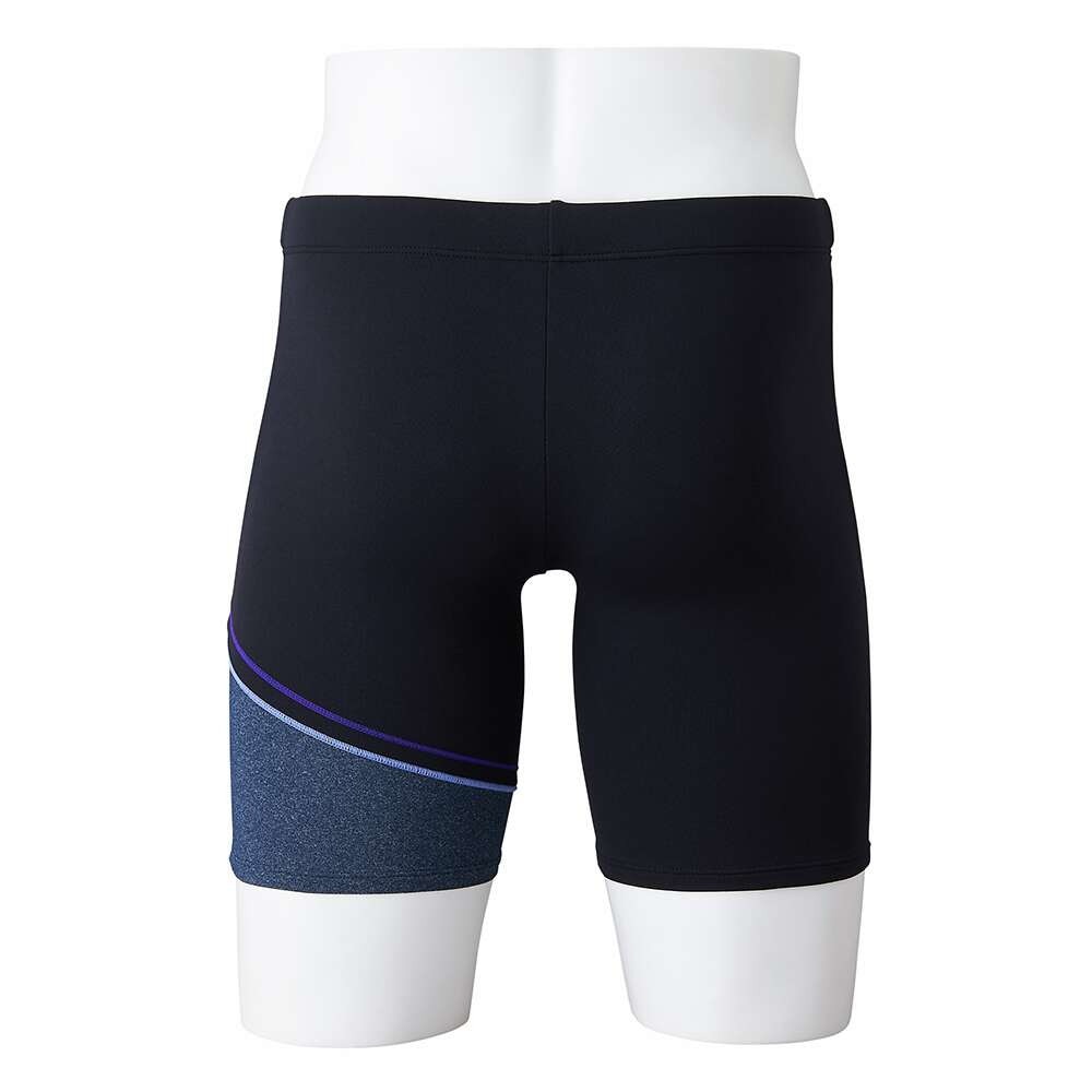 ミズノ（MIZUNO）（メンズ）水着 水泳 アクアフィットネス用 FM ハーフスパッツ 立体カップ付 大きいサイズ N2JBB19396