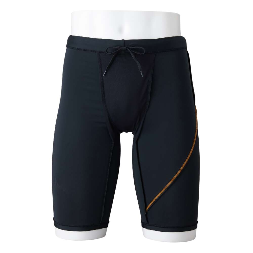ミズノ（MIZUNO）（メンズ）水着 メンズ 水泳 アクアフィットネス用 ハーフスパッツ N2JBB61196 S-LLサイズ