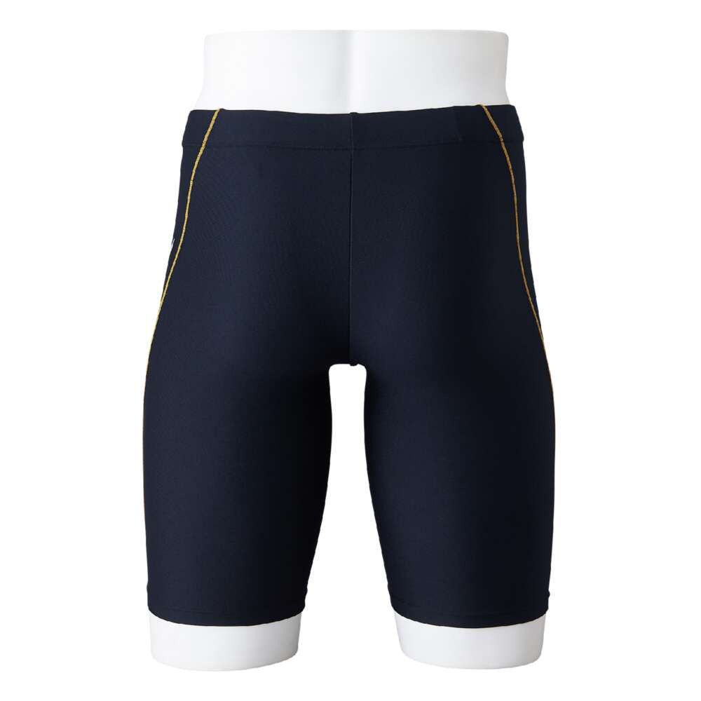 ミズノ（MIZUNO）（メンズ）水着 メンズ 水泳 アクアフィットネス用ハーフスパッツ N2JBB60495 ブラック